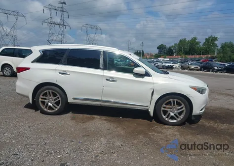 2013 Infiniti Jx35 из США, поврежденный, VIN 5N1AL0MM6DC309934